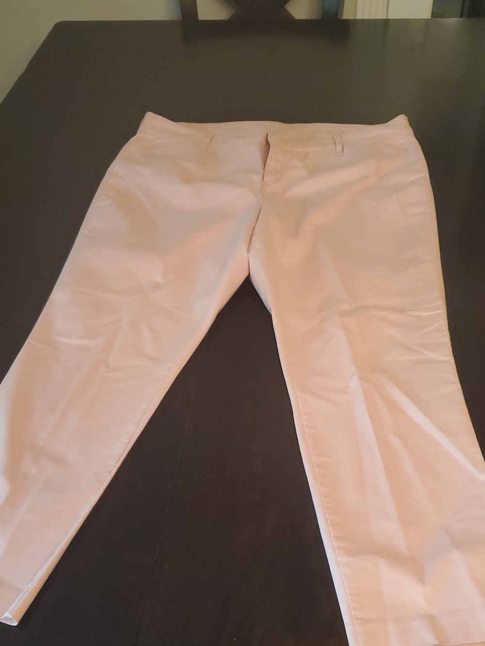 Old Navy Pale Pink Slim Chinos